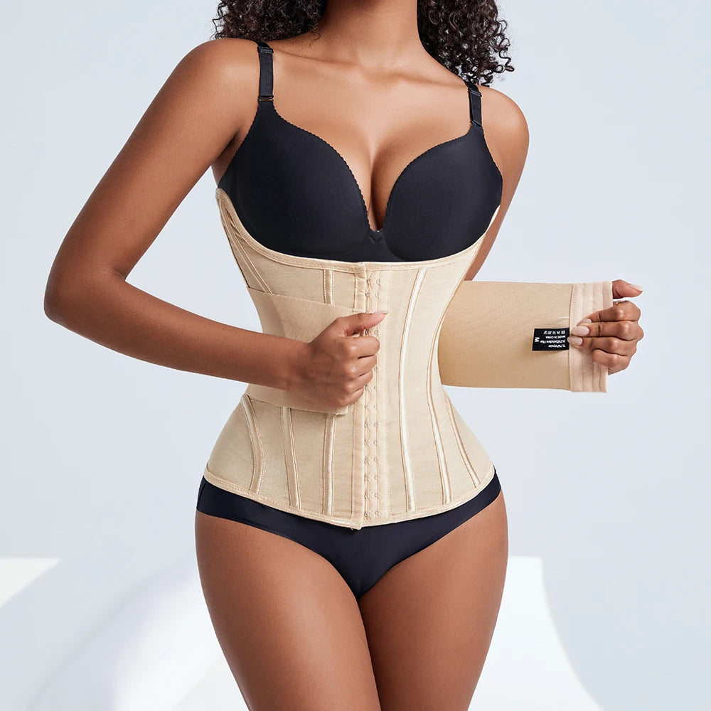 MISTHIN Korset Shapewear Brystløftet Talje Træner