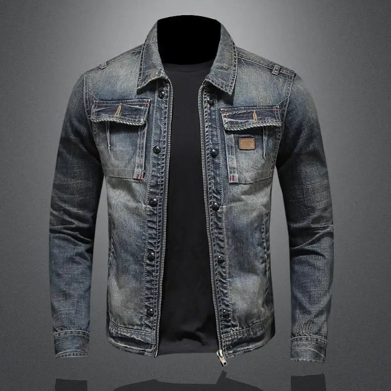 Carl - Retro denimjakke 