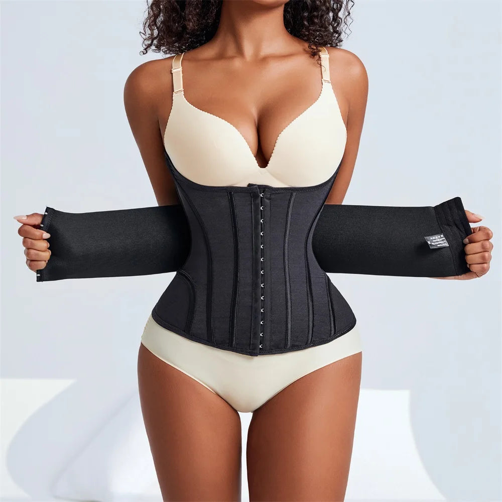 MISTHIN Korset Shapewear Brystløftet Talje Træner